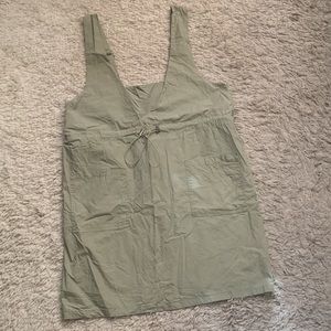Sage Green Bungee Dress Jumper